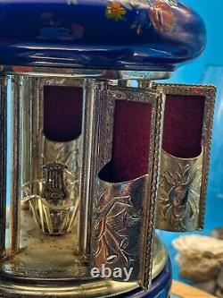 Vintage REUGE Carousel Music Box. Cigarette Holder. Doctor Zhivago Theme