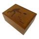 Vintage REUGE Hail To The Redskins Music Box Washington Football Fight Song