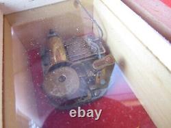 Vintage REUGE Hail To The Redskins Music Box Washington Football Fight Song