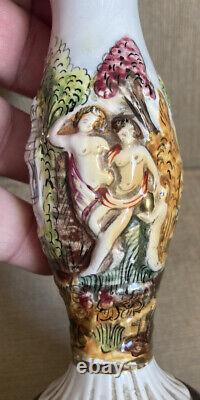 Vintage REUGE How Dry I Am Swiss Musical Movement Capodimonte Pepper Mill Grind