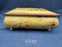 Vintage REUGE MUSIC JEWELRY BOX INLAID WOOD, Welcome to my World