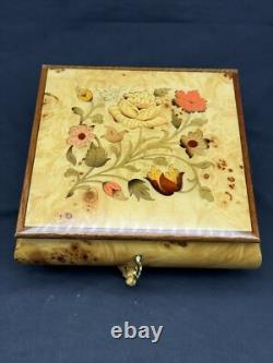 Vintage REUGE MUSIC JEWELRY BOX INLAID WOOD, Welcome to my World