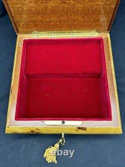 Vintage REUGE MUSIC JEWELRY BOX INLAID WOOD, Welcome to my World