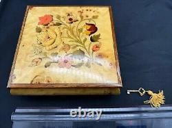 Vintage REUGE MUSIC JEWELRY BOX INLAID WOOD, Welcome to my World