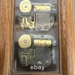 Vintage REUGE Music Box 3 Tunes Liebestraum Endless Love Romeo And Juliet