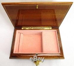 Vintage REUGE Music Box #6244 The Wind Beneath My Wings 1980s Made in Italy