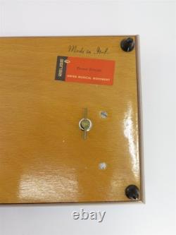 Vintage REUGE Music Box Swiss Made Movement Doctor Zhivago Lara's Theme 12.5 W