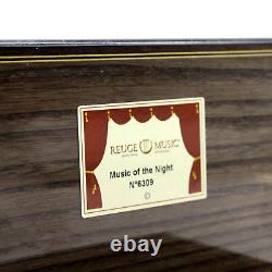 Vintage REUGE Sainte Croix Music Box Music Of The Night N 6309 Made In Italy