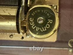 Vintage ROMANCE San Francisco Music Box Co. Swiss Made Reuge Gift