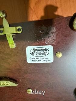 Vintage ROMANCE San Francisco Music Box Co. Swiss Made Reuge Gift