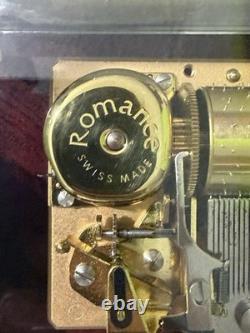 Vintage ROMANCE San Francisco Music Box Co. Swiss Made Reuge Gift