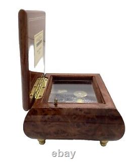 Vintage Rare Italian Reuge Music Box Featuring Music Of The Night, Numbered 6309