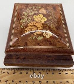 Vintage Rare Italian Reuge Music Box Featuring Music Of The Night, Numbered 6309
