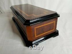 Vintage Rare Reuge 5 Song Interchangeable Cylinder Music Box