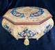 Vintage Rare Swiss Reuge Marquetry Footed Music Box Made in Italy 10 VIDEO