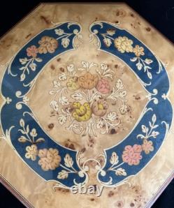 Vintage Rare Swiss Reuge Marquetry Footed Music Box Made in Italy 10 VIDEO Vintage Rare Swiss Reuge Marquetry Footed Music Box Made in Italy 10 VIDEO