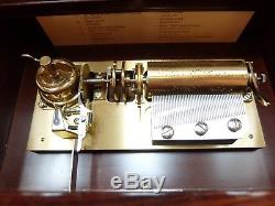 Vintage Reuge 10 Song Interchangeable Cylinder Music Box (watch Video)