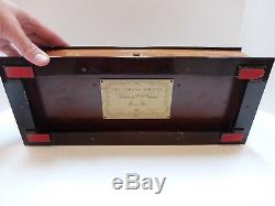 Vintage Reuge 10 Song Interchangeable Cylinder Music Box (watch Video)