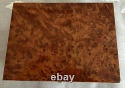 Vintage Reuge 3.36 Sainte-Croix Swiss Made Music Box Pioppo Burl Wood 3 songs
