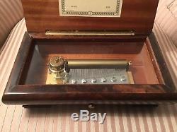 Vintage Reuge 3/72 Mozart Music Box In Excellent Condition