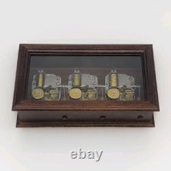 Vintage Reuge 3 Comb 18 Note Swiss Music Movement Box Bolero- Ravel 3 Melody