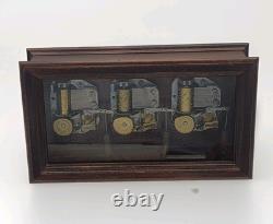Vintage Reuge 3 Comb 18 Note Swiss Music Movement Box Bolero- Ravel 3 Melody