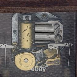 Vintage Reuge 3 Comb 18 Note Swiss Music Movement Box Bolero- Ravel 3 Melody