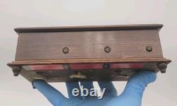 Vintage Reuge 3 Comb 18 Note Swiss Music Movement Box Bolero- Ravel 3 Melody