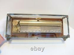 Vintage Reuge 3 Song 144 Note Dauphine Music Box, Chopin Watch Video