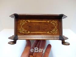 Vintage Reuge 3 Song 72 Note Beethoven Music Box (video)