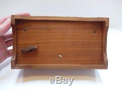 Vintage Reuge 3 Song 72 Note Music Box Piano Concerto Rachmaninov (watch Video)