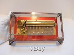 Vintage Reuge 3 Song 72 Note Music Box Romeo & Juliet(watch The Video)