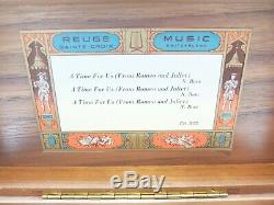 Vintage Reuge 3 Song 72 Note Romeo & Juliet Music Box (video)