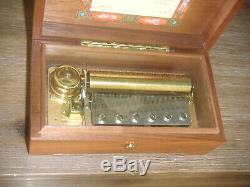 Vintage Reuge 72/3 cylinder music box Walzenspieluhr Spieluhr Walzen Spieldose