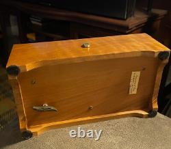 Vintage Reuge 72 Note Music Box. Plays Nabucco by Giuseppe Verdi. SEE VIDEO