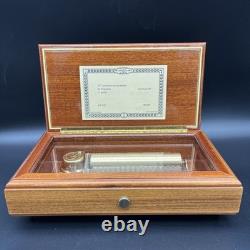 Vintage Reuge 72 Notes Music Box 18 Variation Sur Un Theme De Paganini 3/72