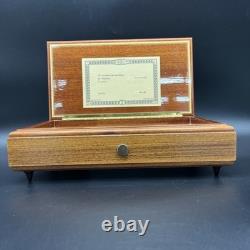 Vintage Reuge 72 Notes Music Box 18 Variation Sur Un Theme De Paganini 3/72
