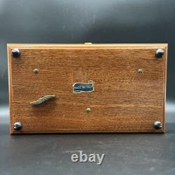 Vintage Reuge 72 Notes Music Box 18 Variation Sur Un Theme De Paganini 3/72