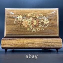 Vintage Reuge 72 Notes Music Box 18 Variation Sur Un Theme De Paganini 3/72