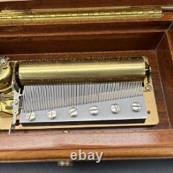 Vintage Reuge 72 Notes Music Box 18 Variation Sur Un Theme De Paganini 3/72