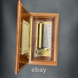 Vintage Reuge 72 Notes Music Box 18 Variation Sur Un Theme De Paganini 3/72