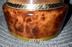 Vintage Reuge Ballerina Domed Music Box 5 Kiss Waltz Works Perfectly