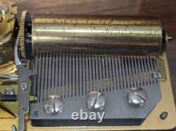 Vintage Reuge CH3/36 Valves Cylinder Music Box