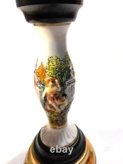 Vintage Reuge Capodimonte Pepper Mill Working Music Box, Bougie Grandmacore