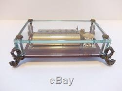 Vintage Reuge Crystal Clear 72 Note Canon In D Music Box (watch Video)