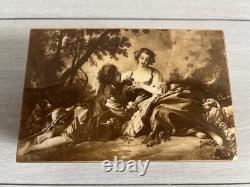 Vintage Reuge Cylinder Music Box W. A. Mozart Minuet Don Juan Allegro Eine Kleine