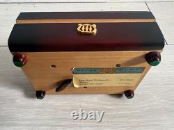 Vintage Reuge Cylinder Music Box W. A. Mozart Minuet Don Juan Allegro Eine Kleine