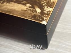 Vintage Reuge Cylinder Music Box W. A. Mozart Minuet Don Juan Allegro Eine Kleine