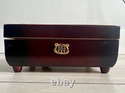 Vintage Reuge Cylinder Music Box W. A. Mozart Minuet Don Juan Allegro Eine Kleine