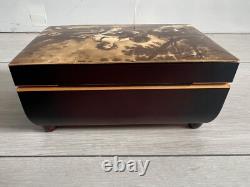 Vintage Reuge Cylinder Music Box W. A. Mozart Minuet Don Juan Allegro Eine Kleine